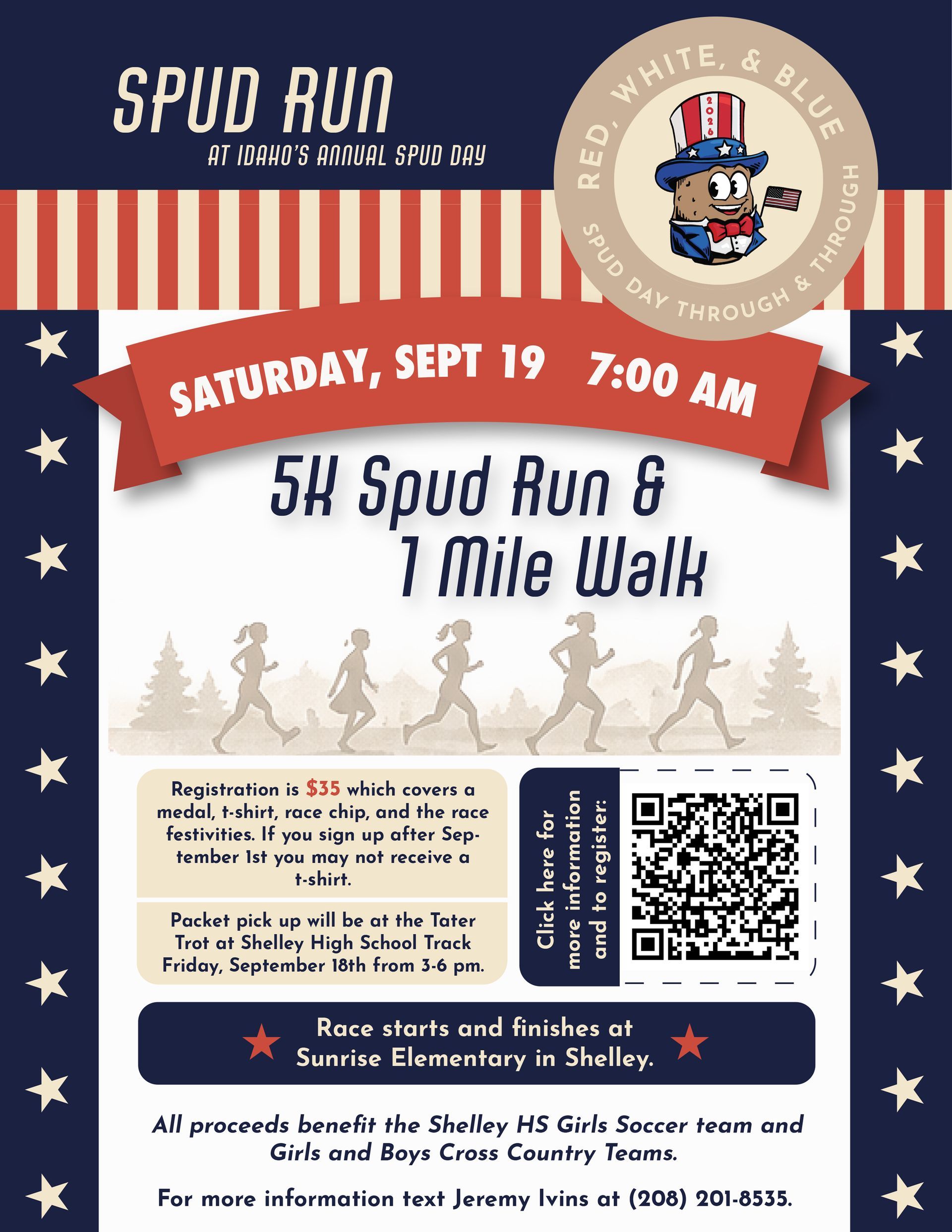 Spud Days Spud Run Poster