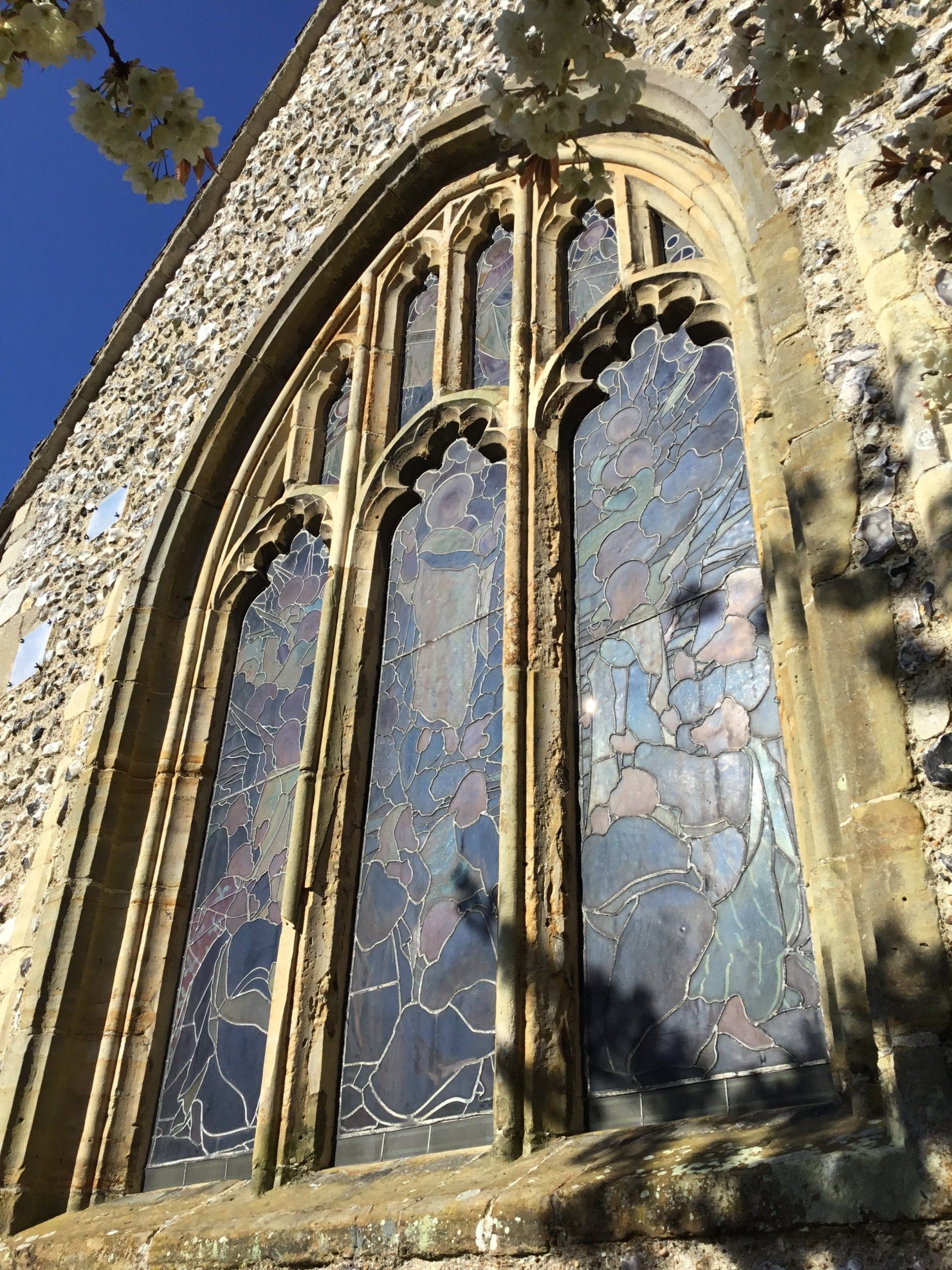 Exterior view of East Window