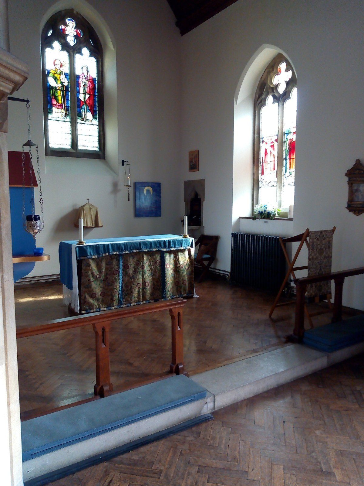 View towards Lady Chapel (inside St Michael's Church)