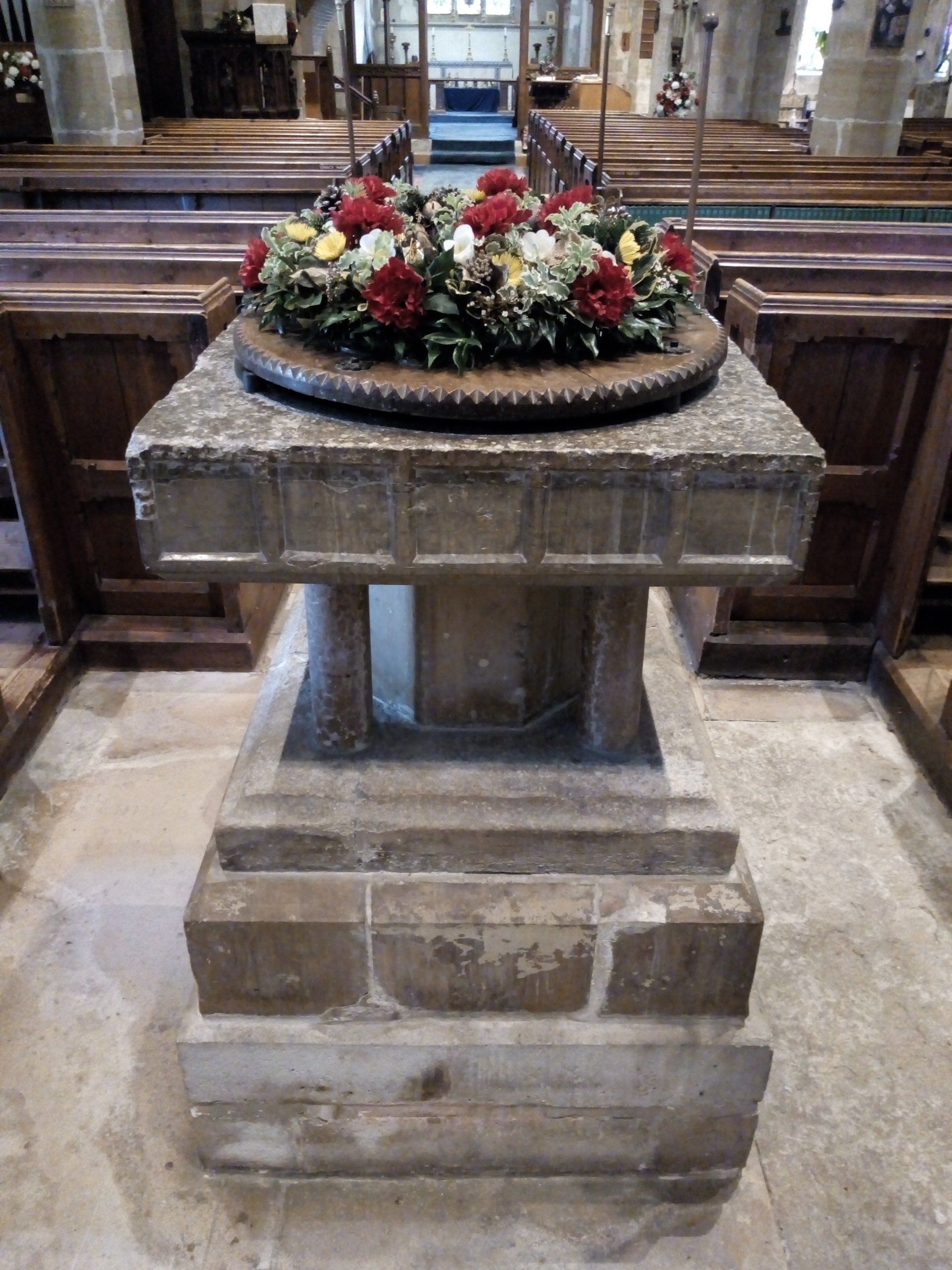 Font (inside St James the Less)