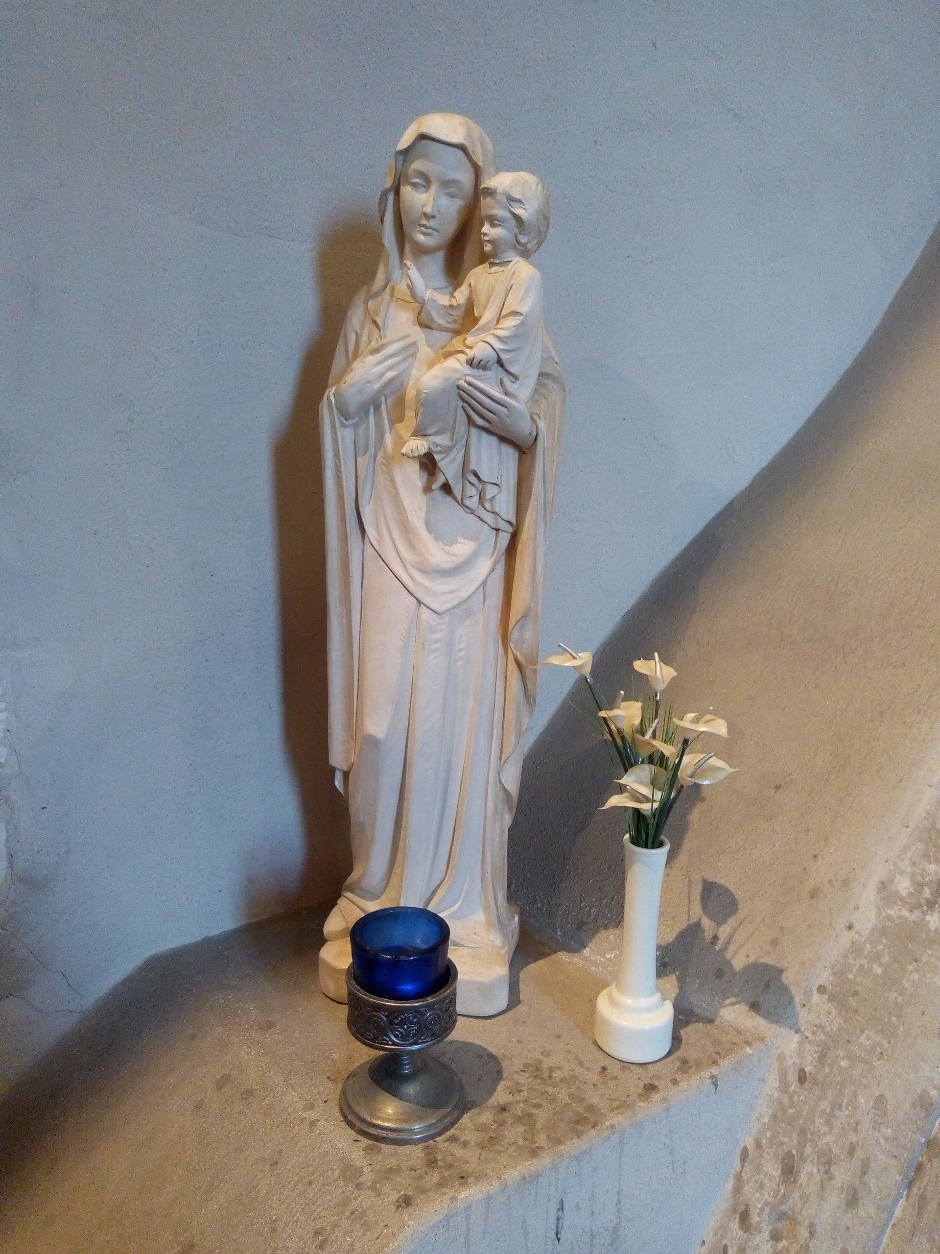 Statue of the Blessed Virgin Mary (inside St James the Less)