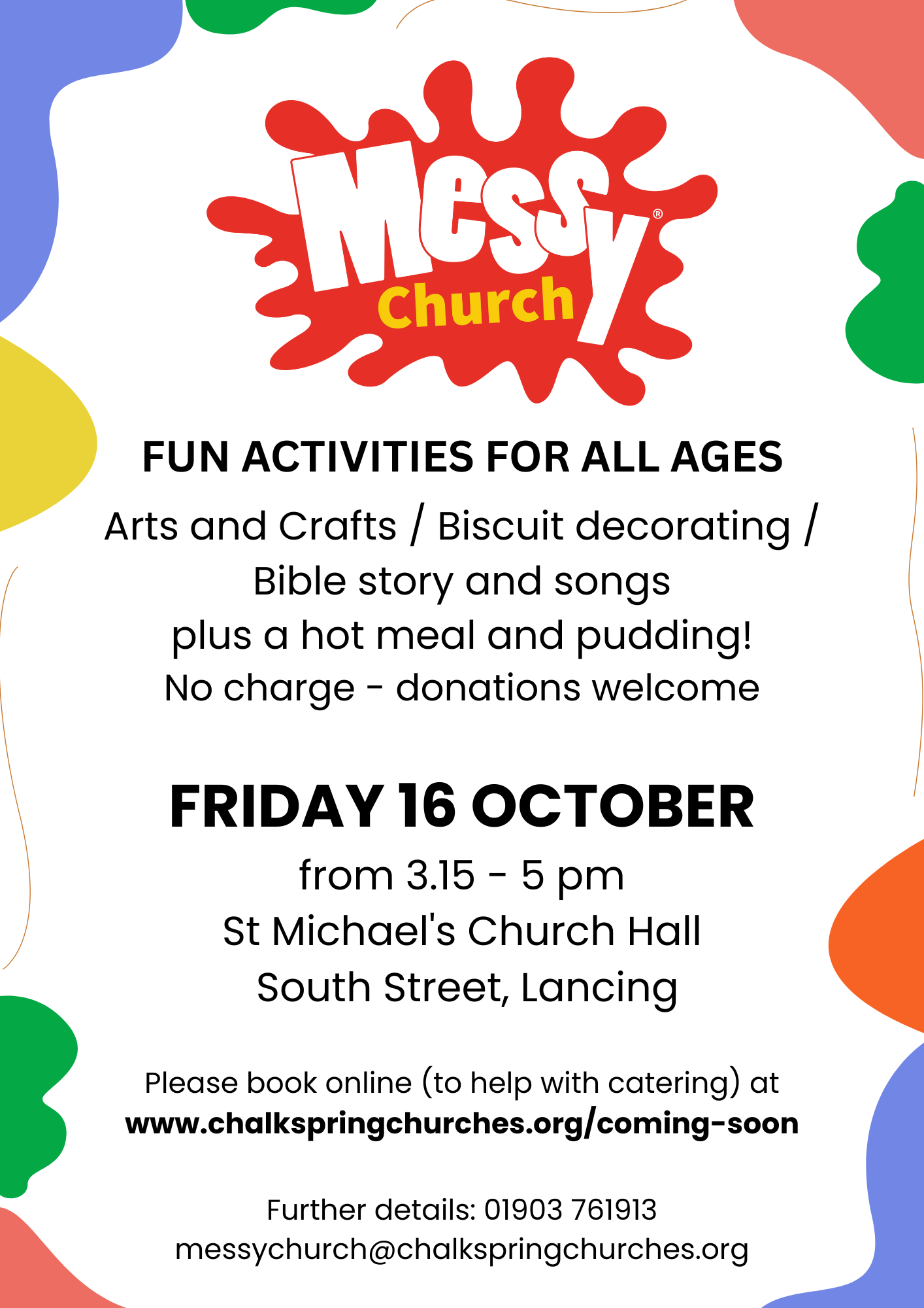 Poster for children, young people and families events in 2026