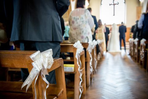Interior view during a wedding (St Michael's Church)