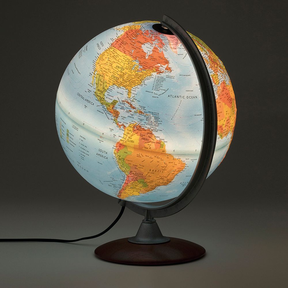 globo terrestre tattile rilievo de 30cm