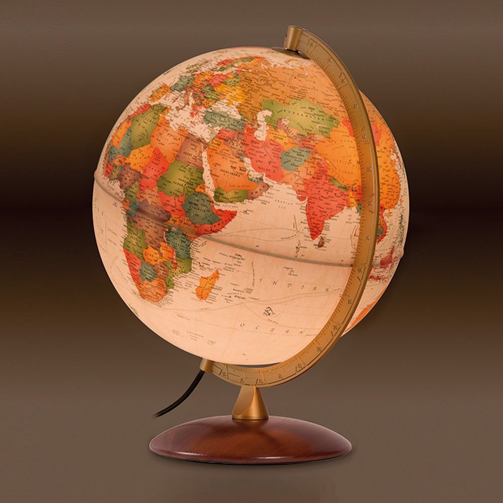 globo terrestre antiquus de 30cm
