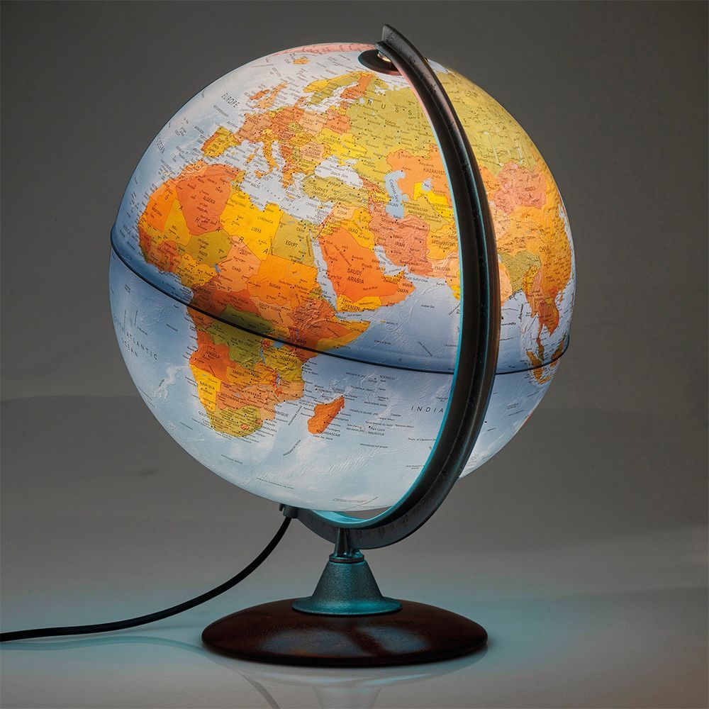 globo terrestre atlantis de 30 e 40cm