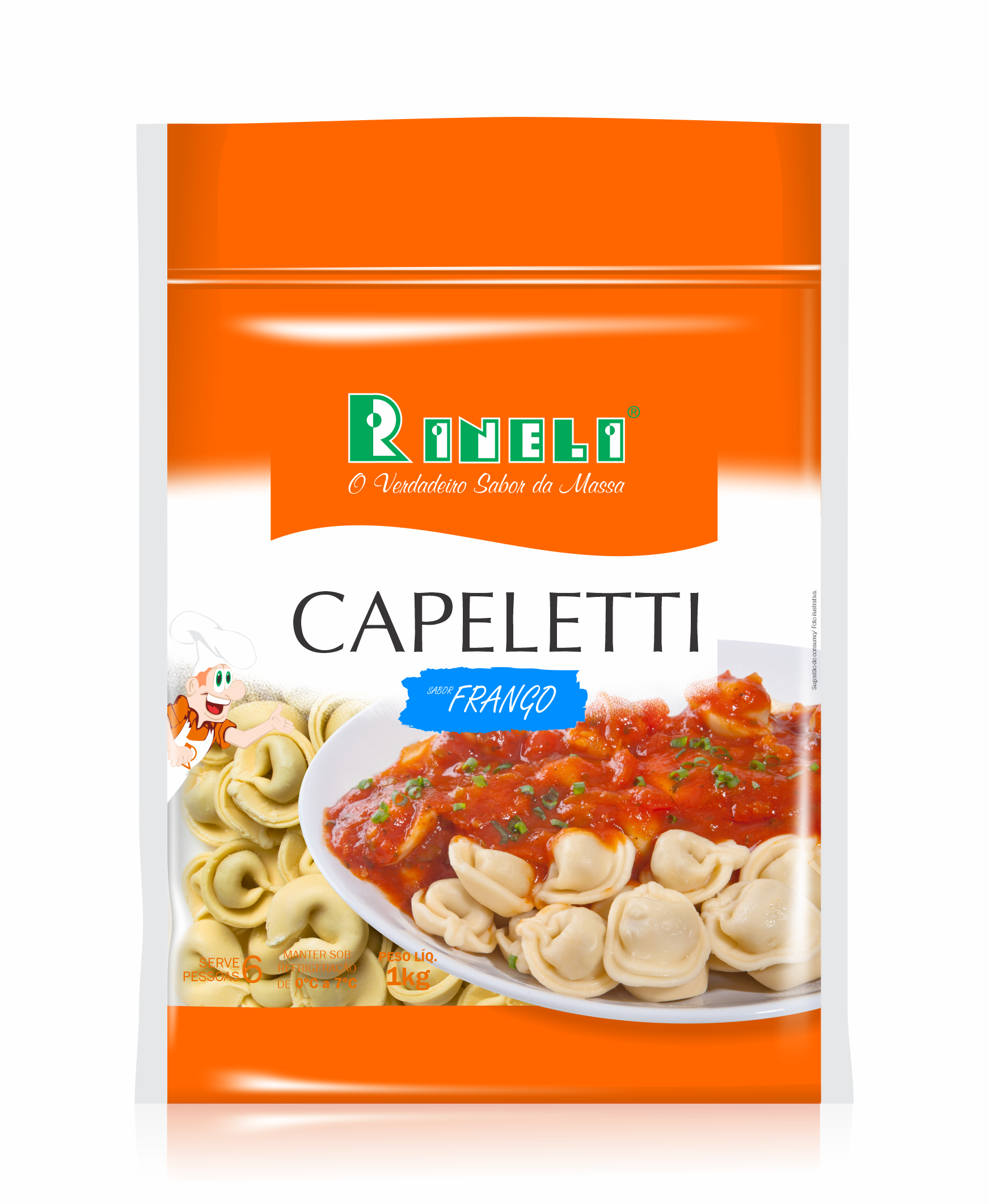 CAPELETTI SABOR FRANGO 1KG