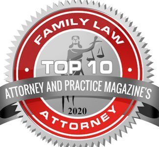 Family law top 10 attorney and practice magazine 's attorney 2020