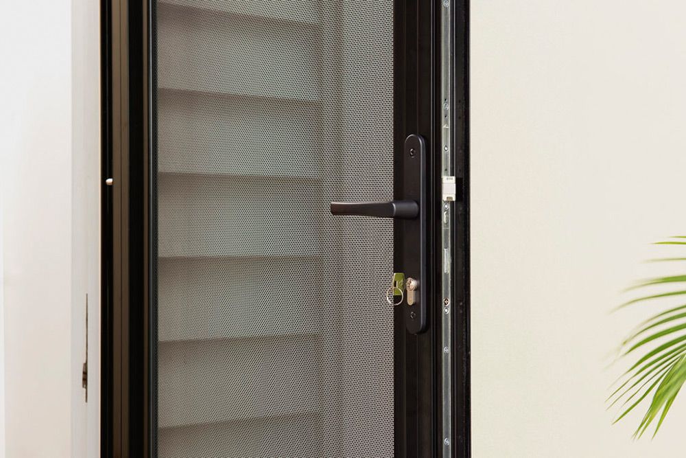 Crimsafe smart door Installed in Sunshine coast — Homemakers Lifestyle Maroochydore In Maroochydore QLD