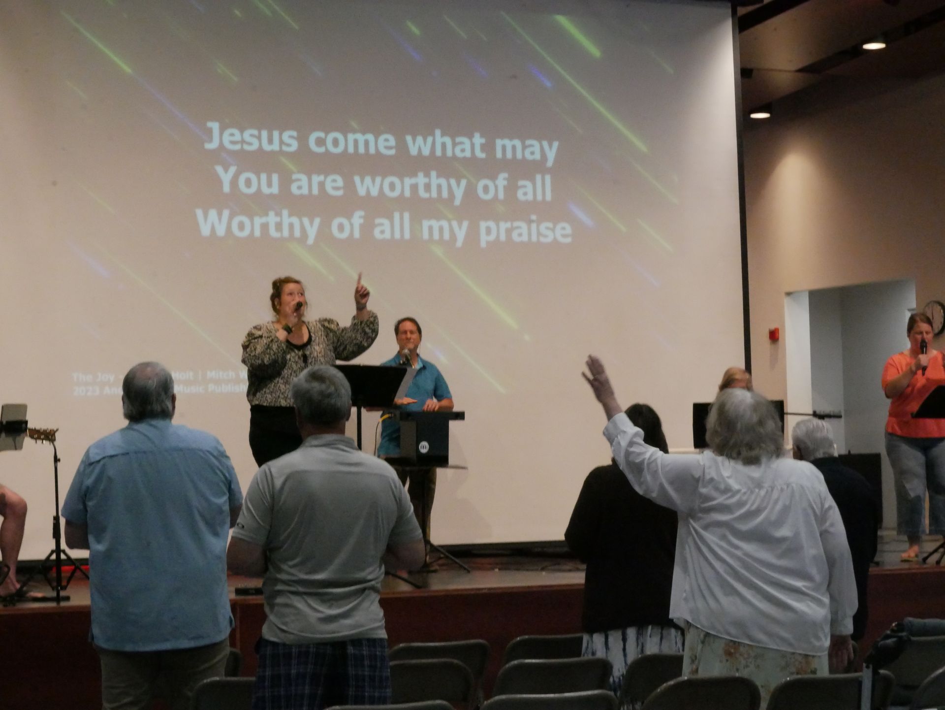Worship service pic