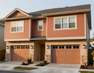 Rental duplex exterior