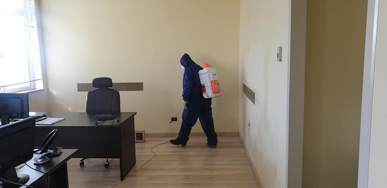 disinfezione ufficio