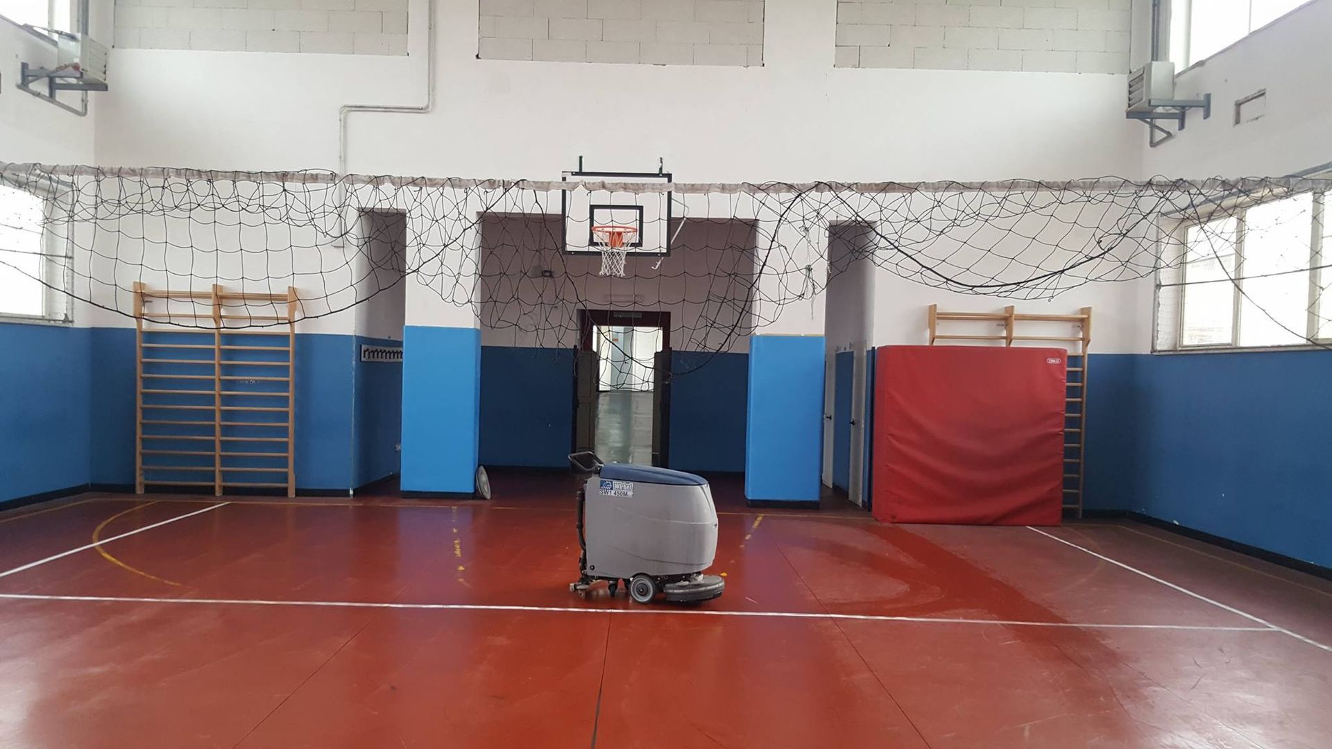 pulizia palestra