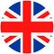 A British flag in a circle on a white background.