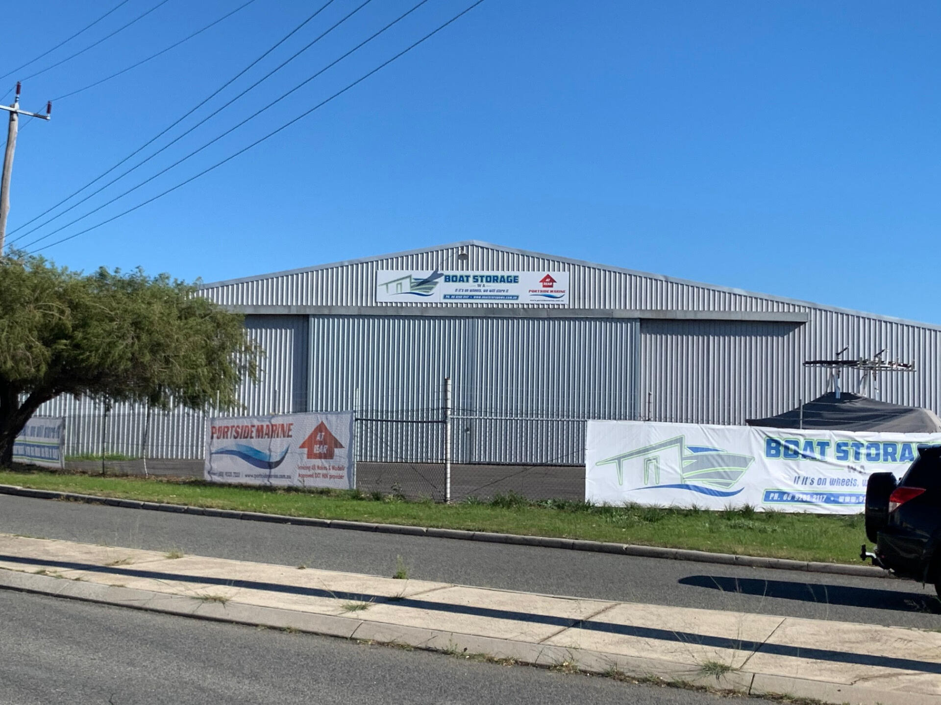 Secure, Undercover Boat, Trailer & Car Storage, Fremantle