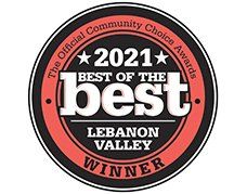 Best of Lebanon Valley Winner 2021 Award Logo Best of Lebanon Valley Winner 2021 Award Logo