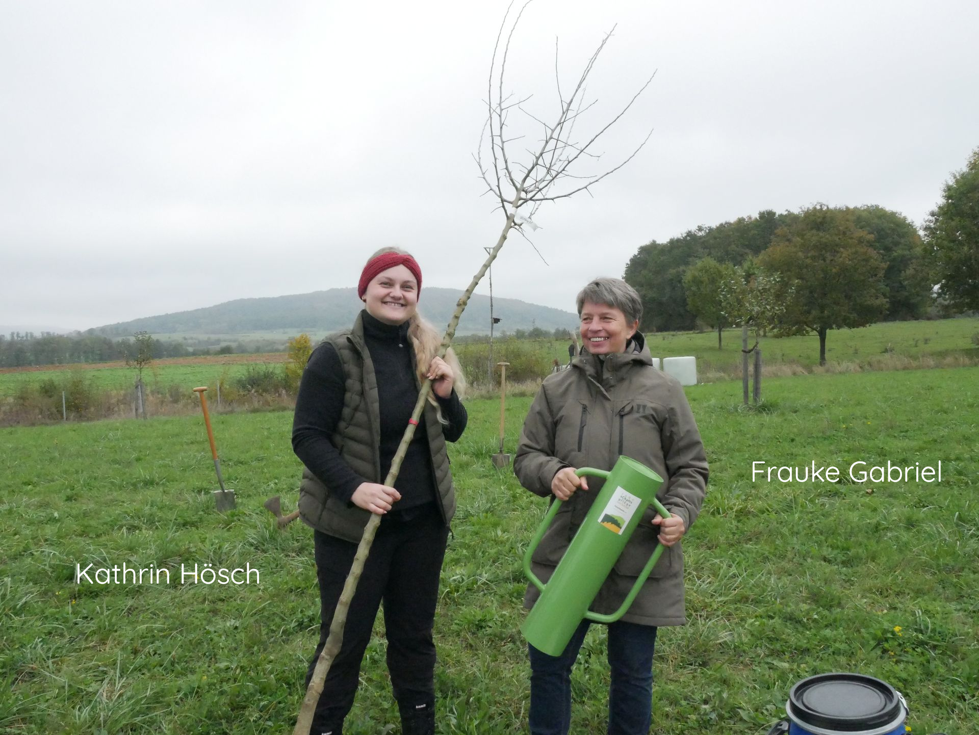 Kathrin Hösch und Frauke Gabriel