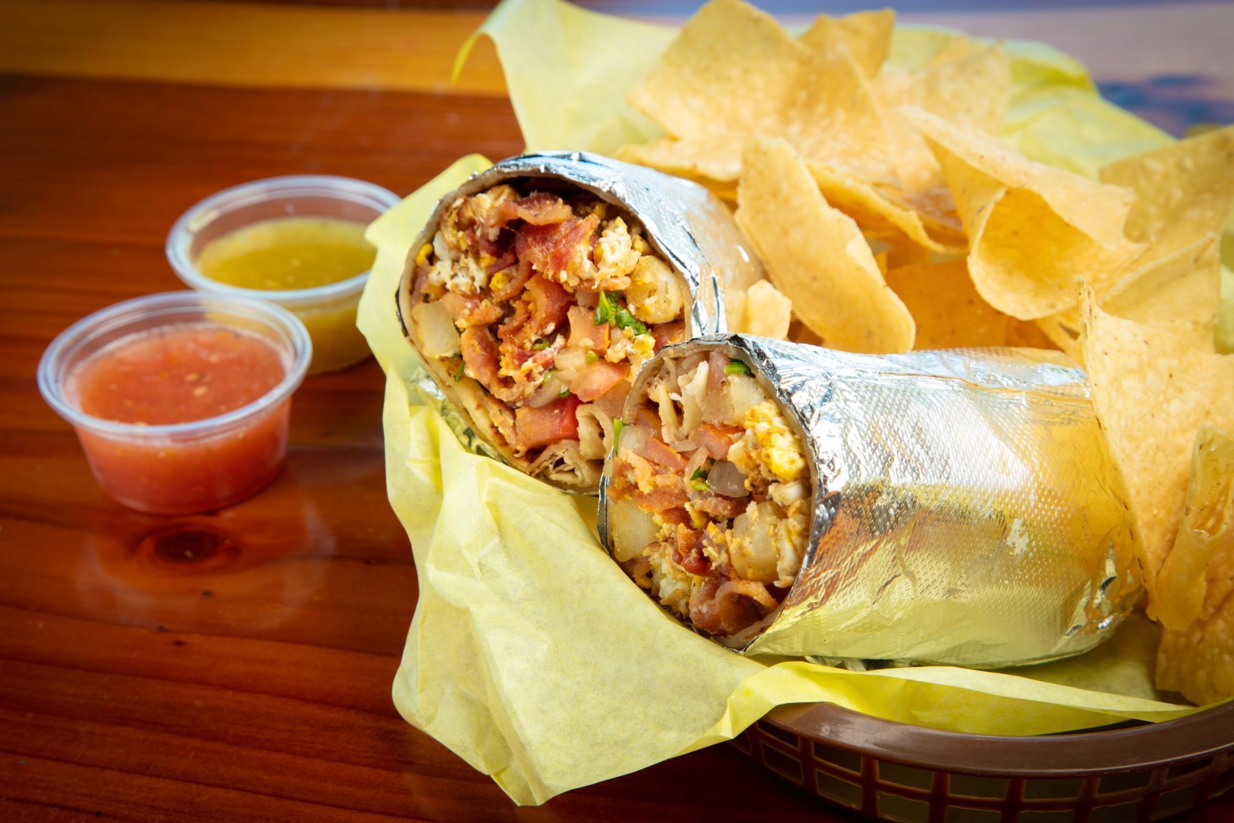 tasty breakfast burrito Jim & Rob's Fresh Grill Ojai