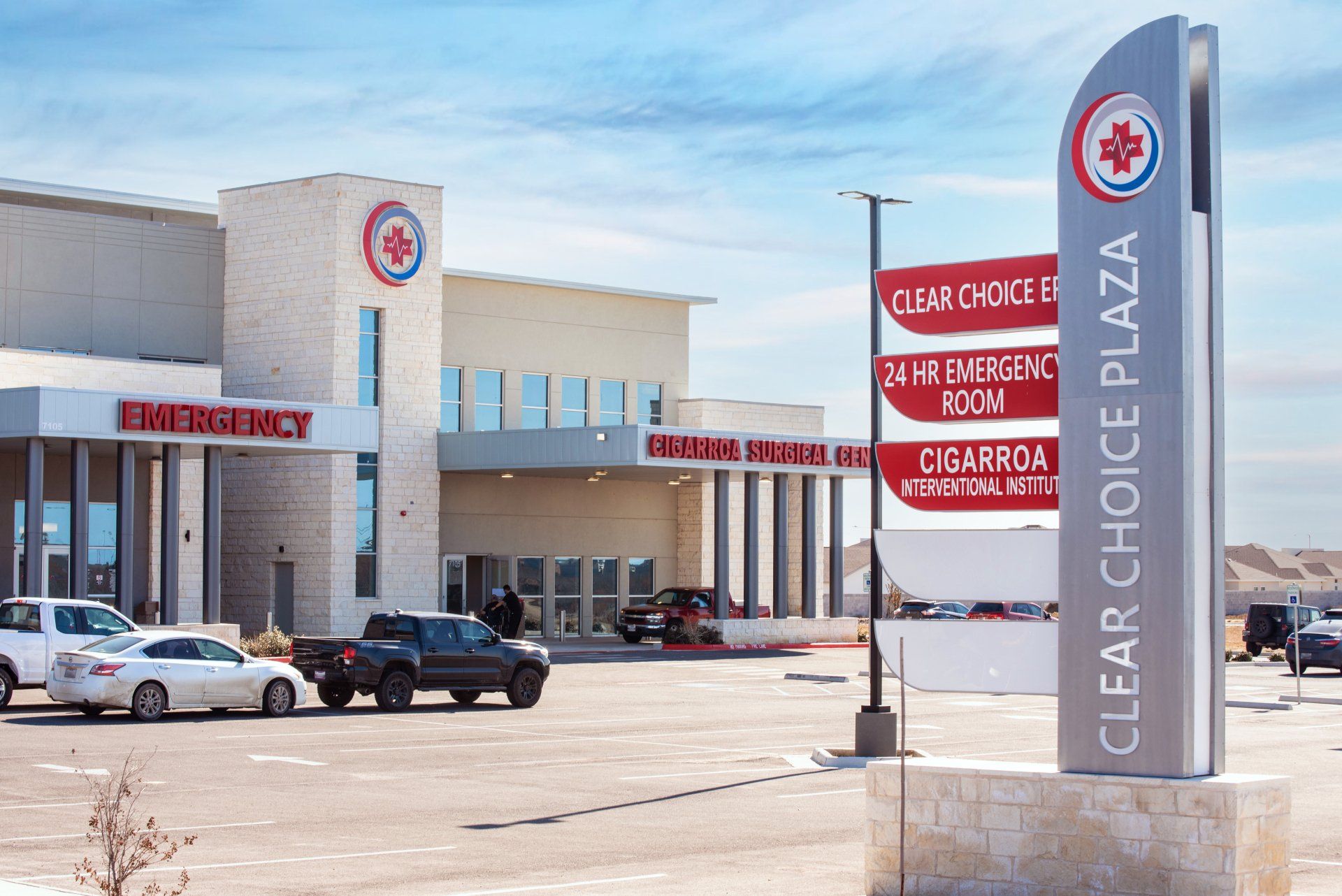 Quantum Building Services finishes construction on a multi- unit plaza for Clear Choice in Laredo,