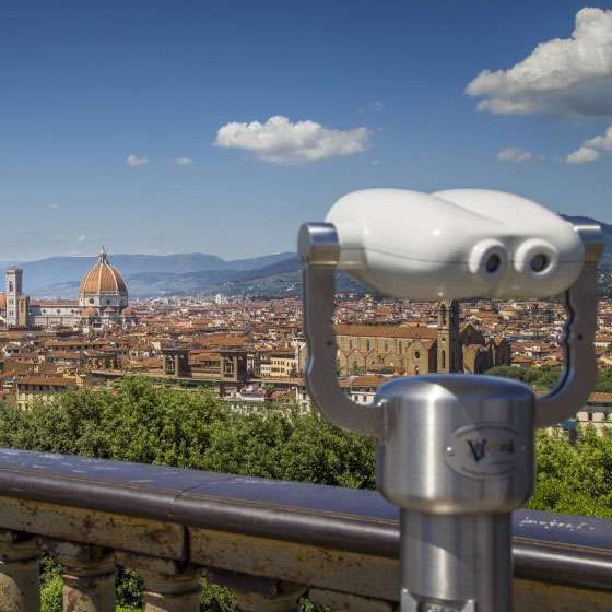 P.le Michelangelo with view