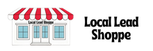 A picture of a local lead shoppe with a red and white awning