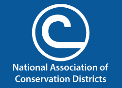 National Association of Conservation Districts (NACD) logo in blue and white