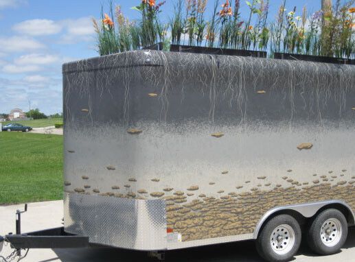 The Soil Tunnel Trailer exterior