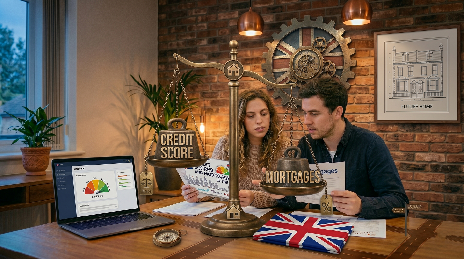 Credit Scores and Mortgages