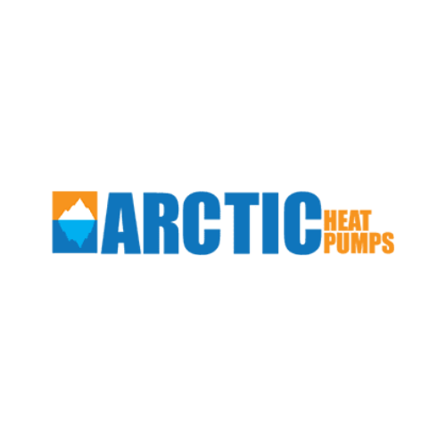 Arctic heat pumps logo on a white background