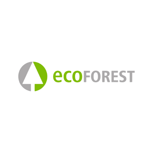 It is a logo for a company called ecoforest.