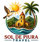 Logotipo  “Sol de Piura Travel”.