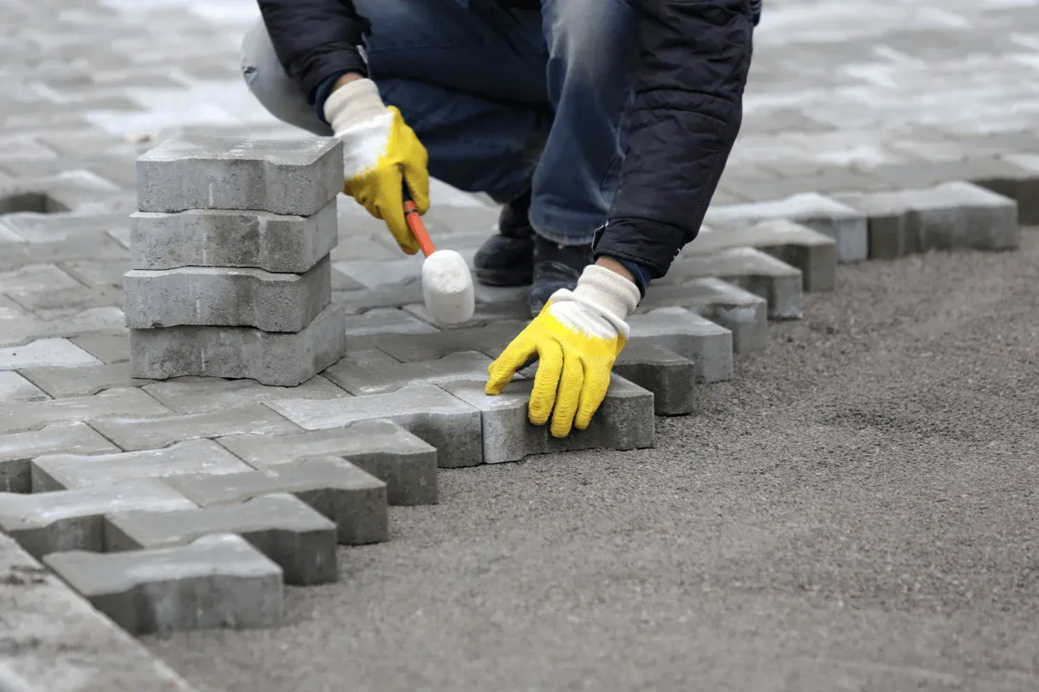pavers concrete stone lifespan long island