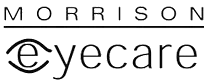 Morrison Eyecare logo in black text with a stylized eye icon