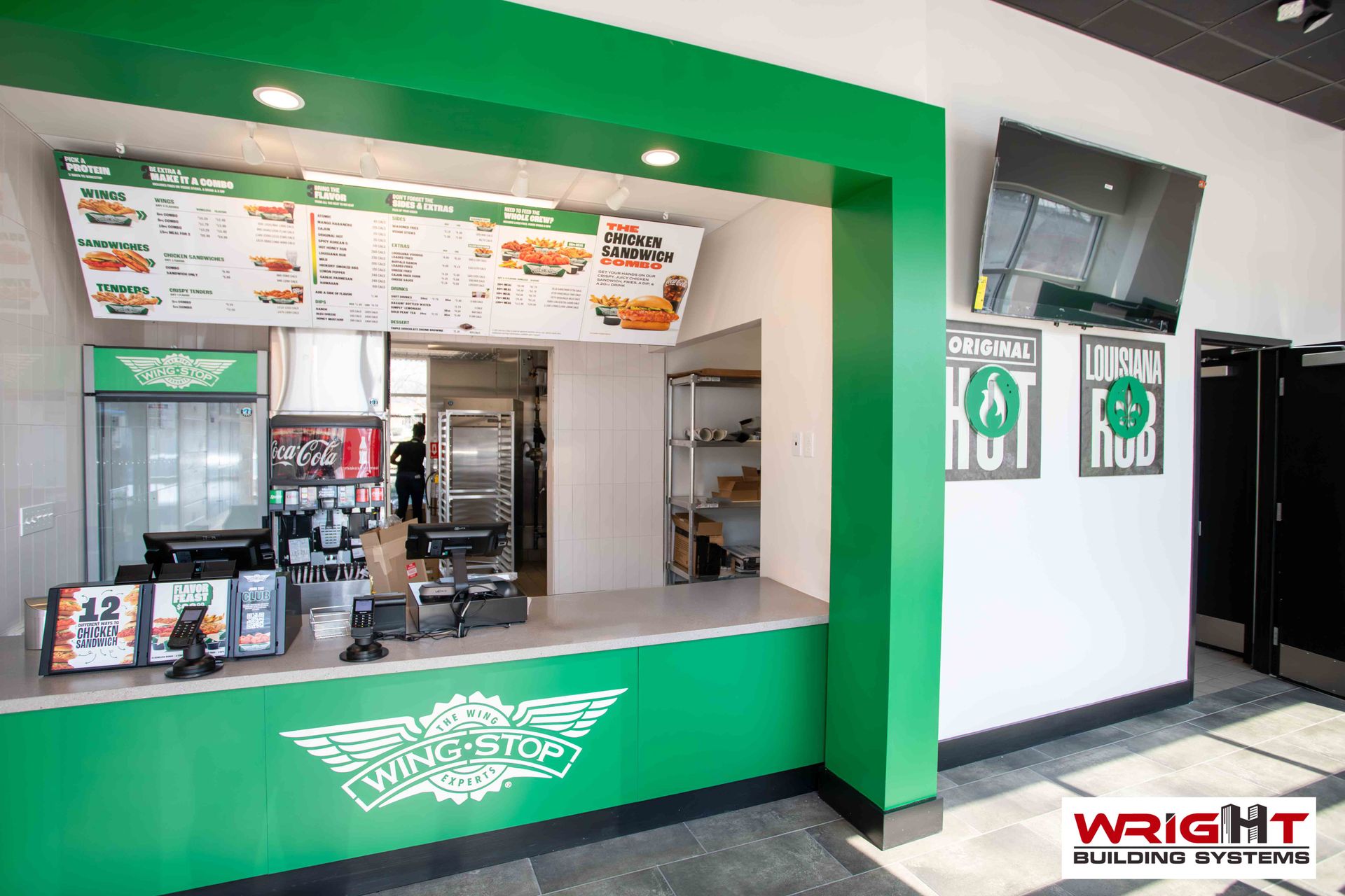 Wing Stop Restaurants | Wright Building Systems