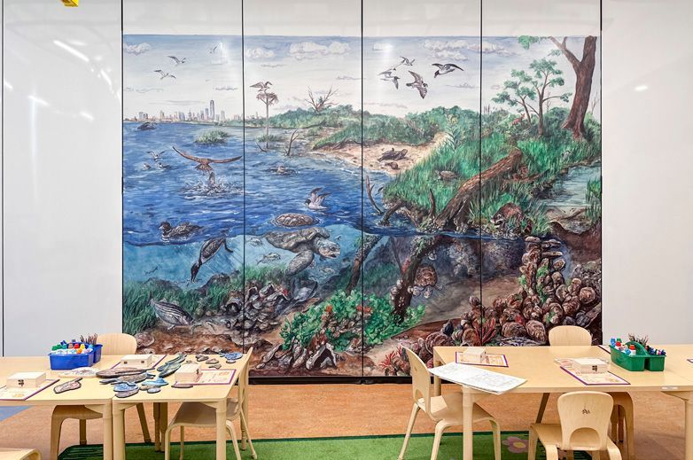 Jamaica Bay Estuary Mural Jamaica Bay Estuary Mural
