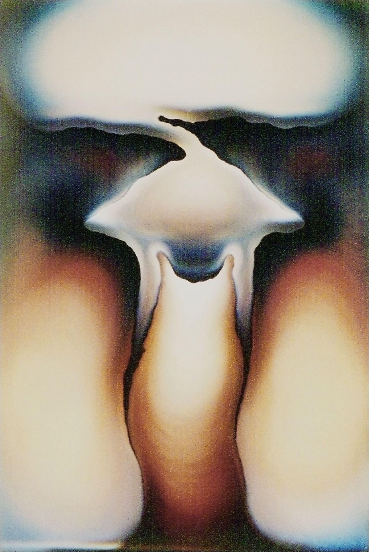 Untitled oil painting, 1976.