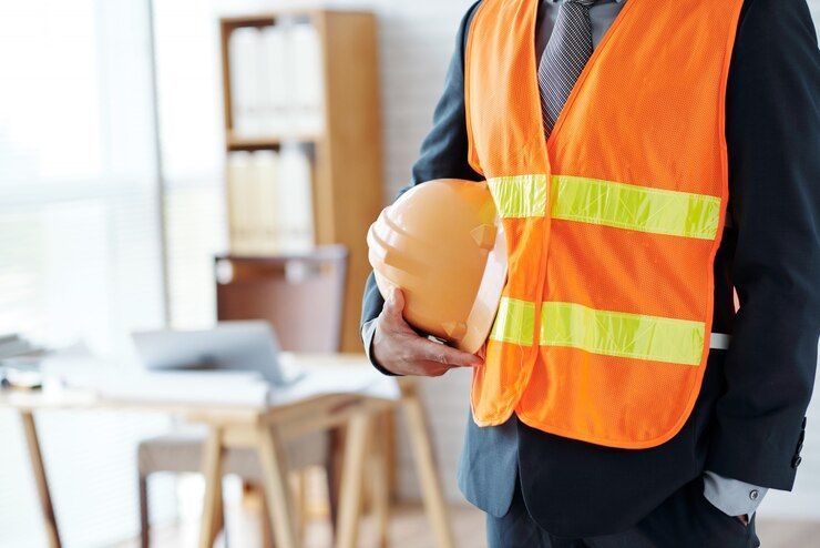 Professional Worker Ready For Work With Helmet — Accidental Health & Safety NQ & Mt Isa In Garbutt, QLD