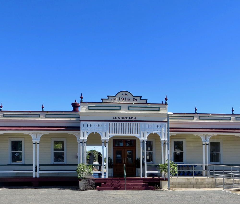 A Building With The Year 1916 On The Top Of It — Accidental Health & Safety NQ & Mt Isa In Longreach, QLD
