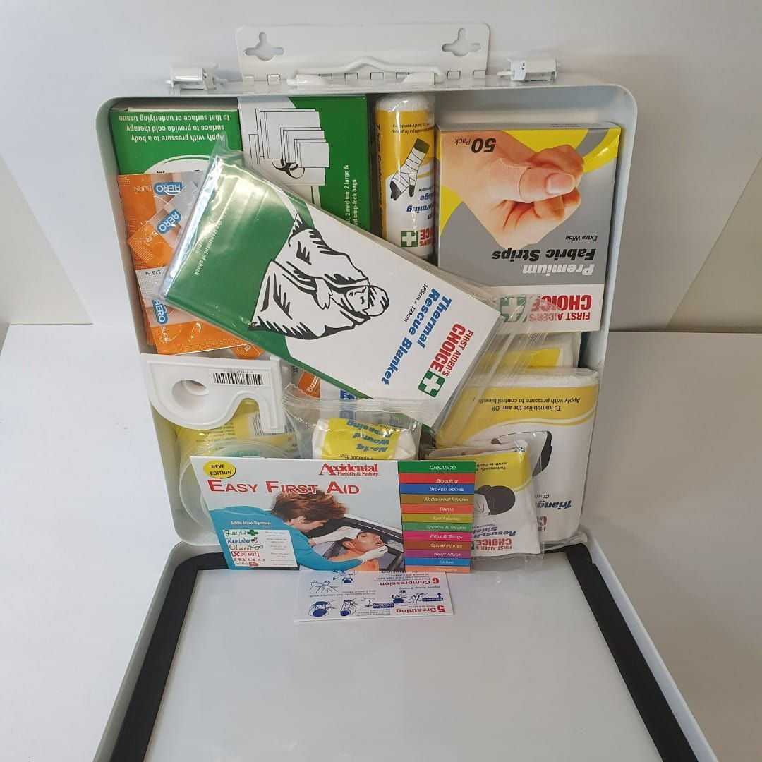 First Aid Kit With Various Medications — Accidental Health & Safety NQ & Mt Isa In Mt Isa, QLD