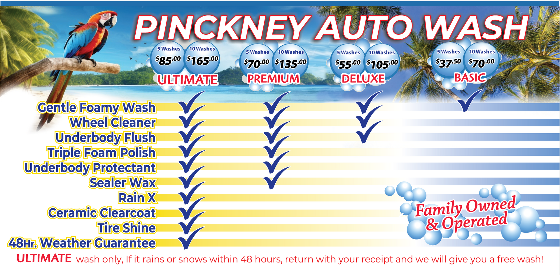 pinckney auto wash entrance arch welcome to a tropical car wash