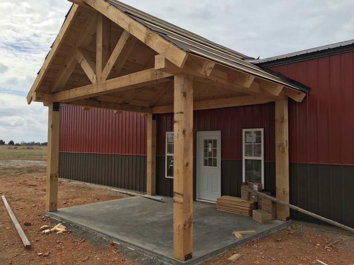 Hybrid Building with Mid-Kansas Pole Barns in El, Dorado, KS