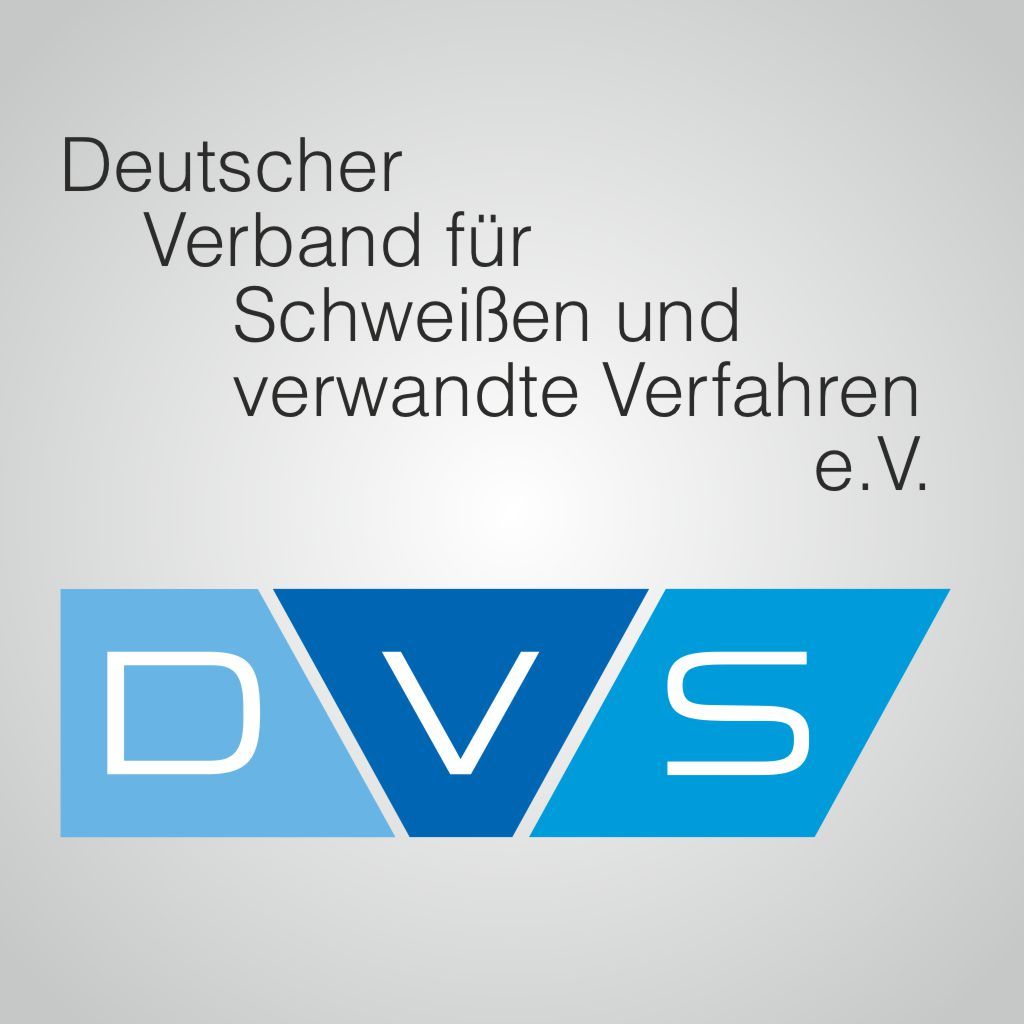 Wir sind Mitglied im DVS Logo DVS - Deutscher Verband für Schweißen und verwandte Verfahren e.V.