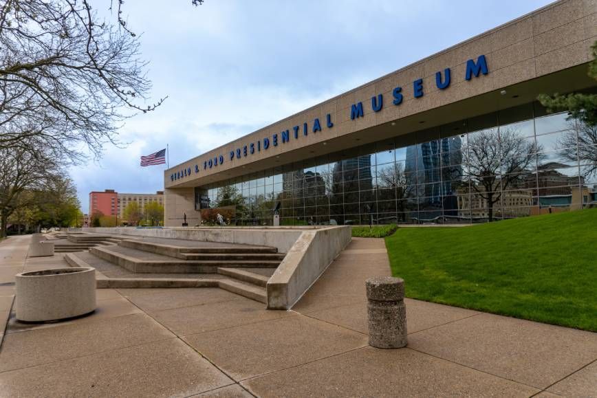 East Grand Rapids, MI Gerald R. Ford Presidential Museum near East Grand Rapids, MI