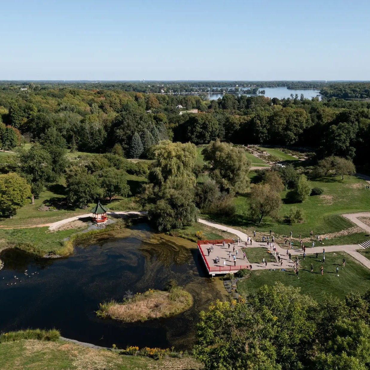 Chanhassen park landscape