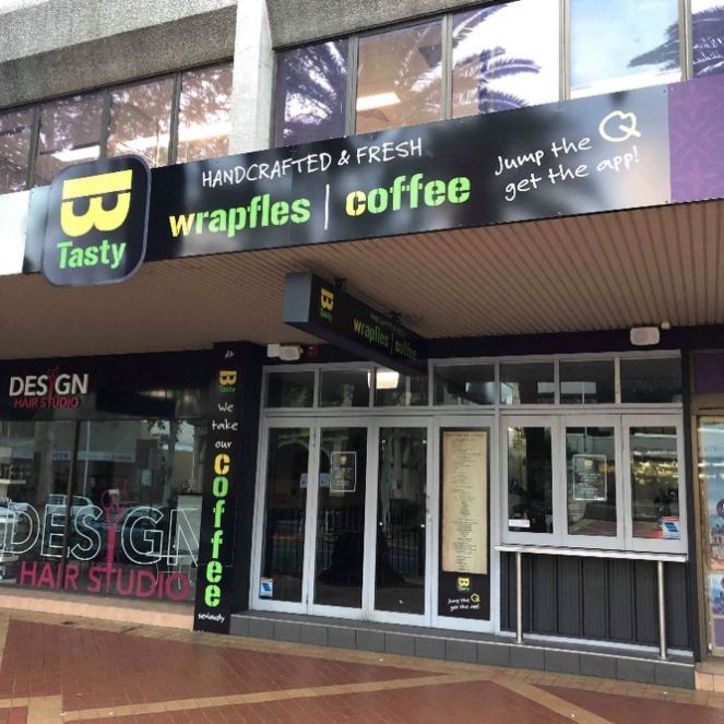 A Handcrafted And Fresh Wrapfles And Coffee Shop — McKnight Signs In Hillvue, NSW