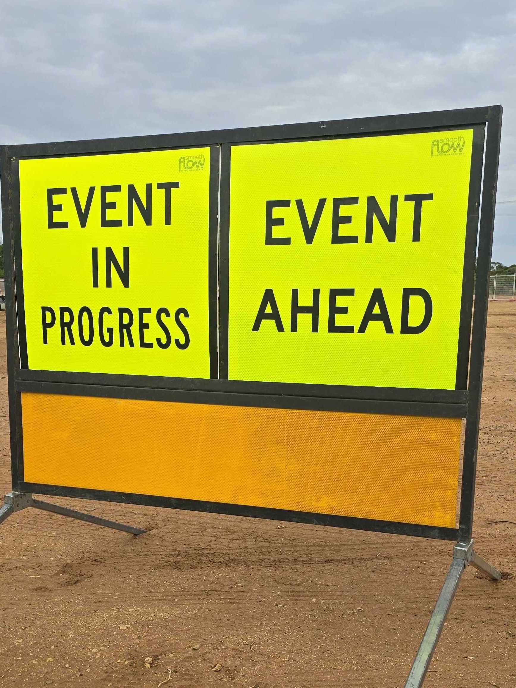 Event traffic management controlling vehicles and pedestrians in South Australia