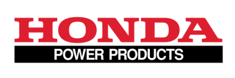 Il logo della Honda Power Products è rosso e nero su sfondo bianco.