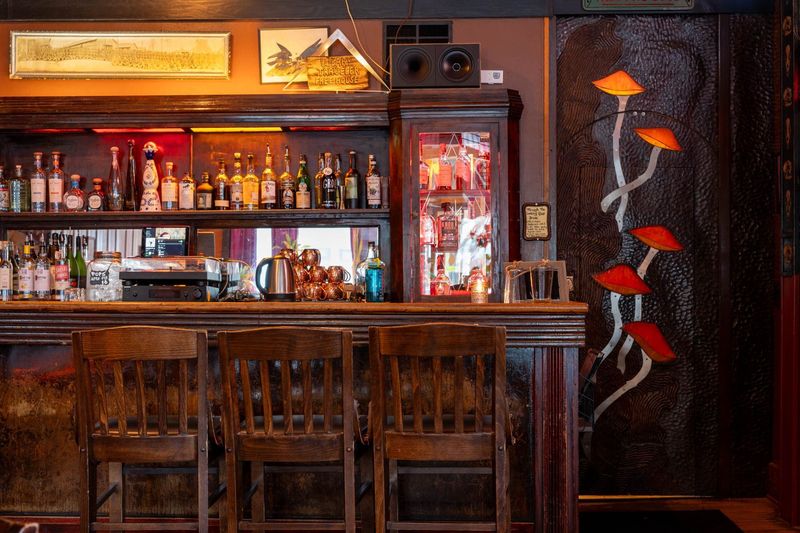 The front door of The Weary Traveler Freehouse