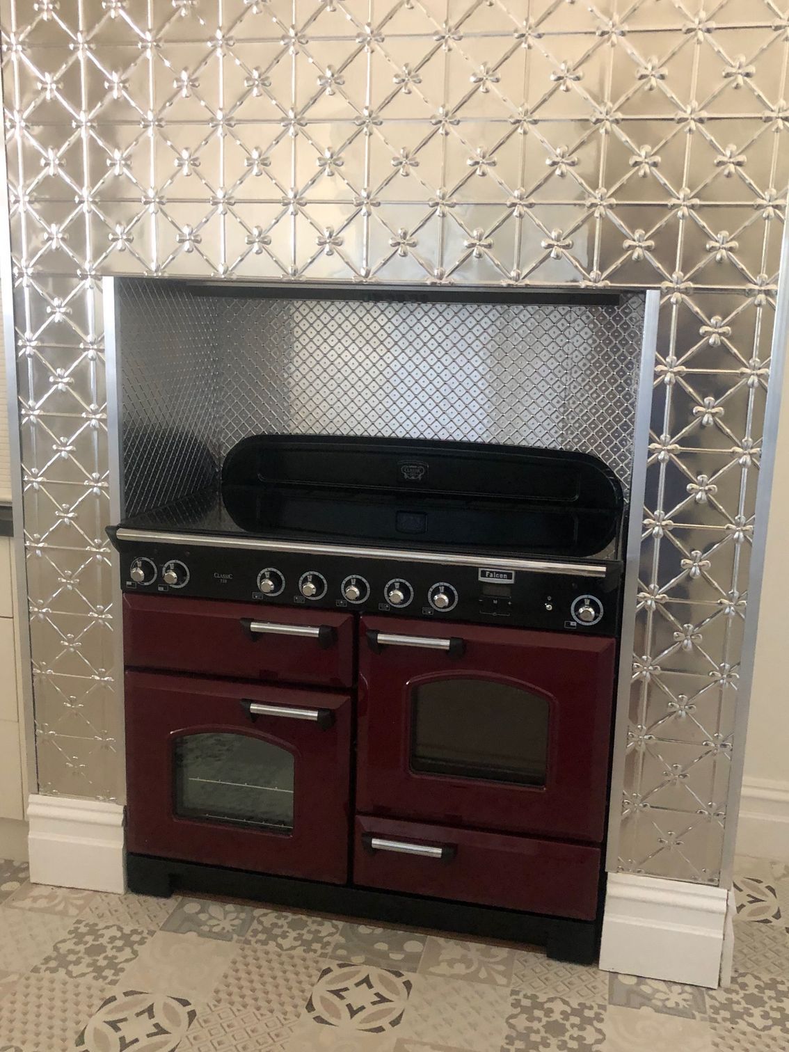 Red Stove with a Grill — Nuriootpa, SA — Sparky's A Class Electrical