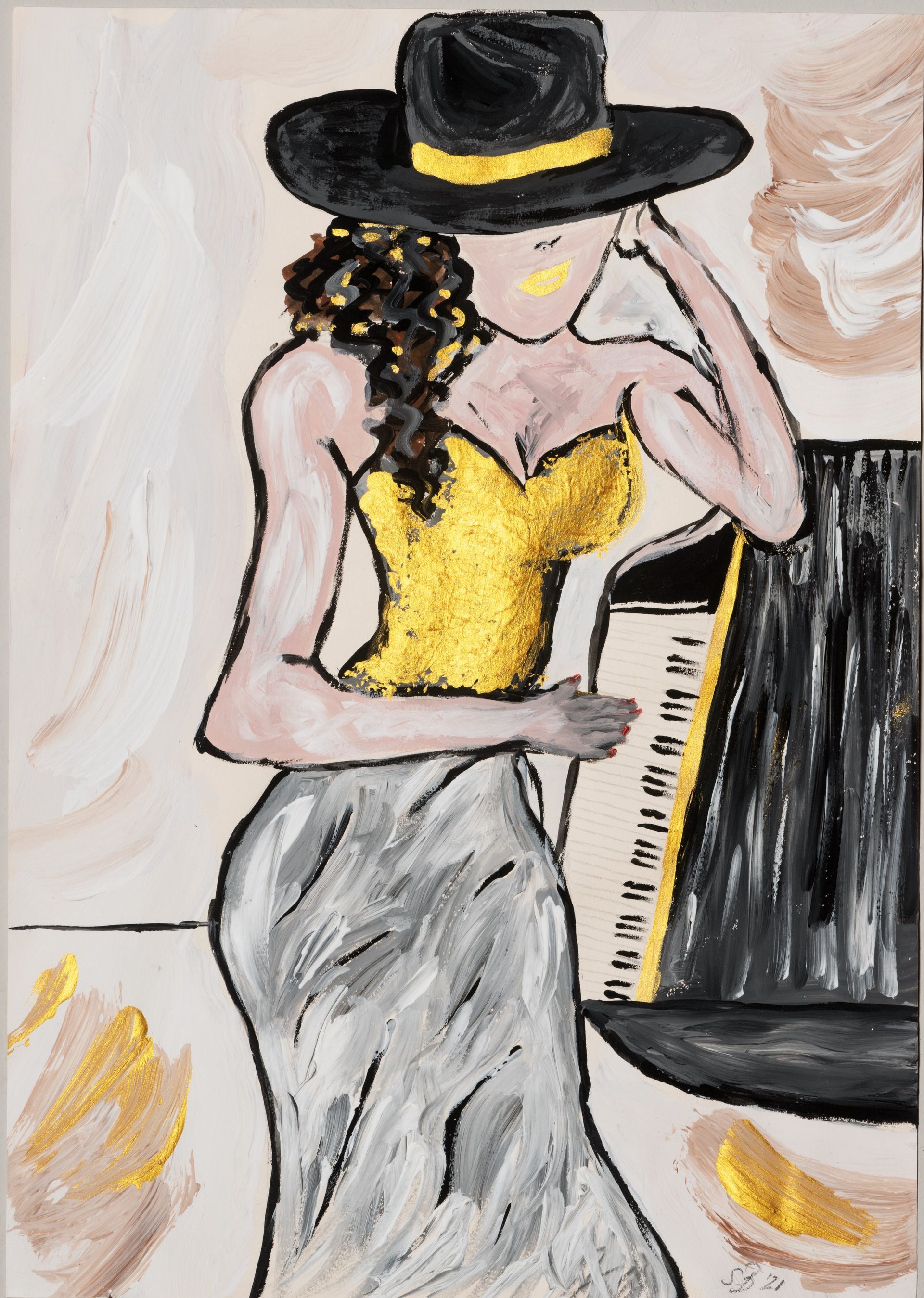 Dama musicista